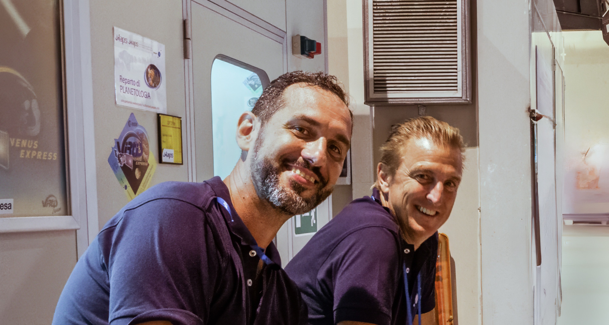 Giacomo Carrozzo, reponsabile della comunicazione IAPS e Marco Feroci, Direttore IAPS